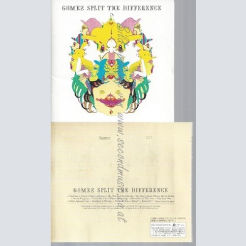 CD--GOMEZ SPLIT--THE DIFFERENCE--MADE IN JAPAN