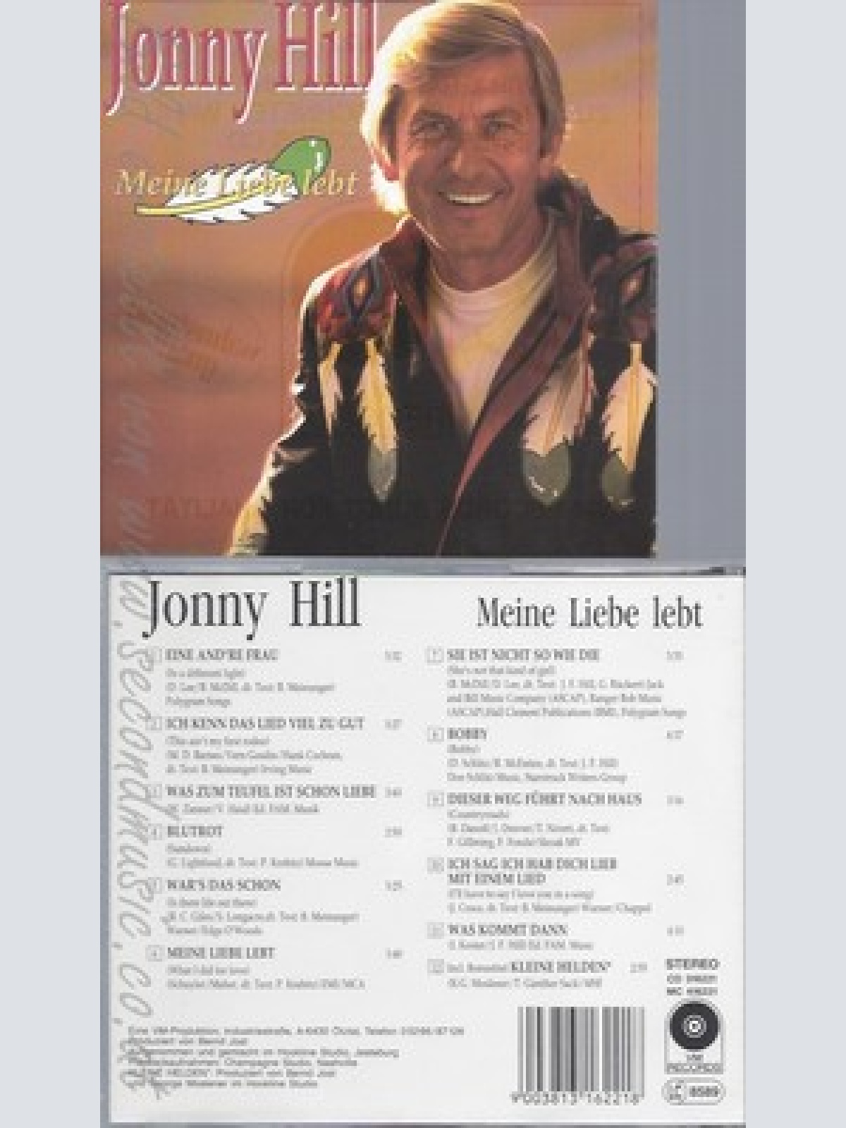 CD--JONNY HILL -- MEINE ERSTE LIEBE