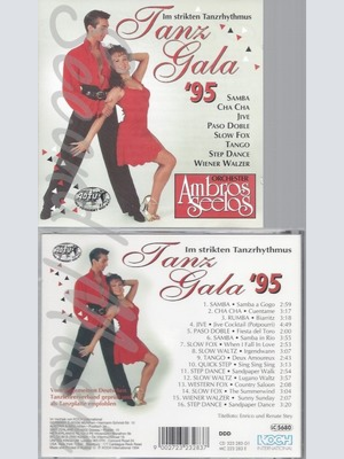 CD--ORCHESTER AMBROS SEELOS -1994- -- TANZ GALA'95