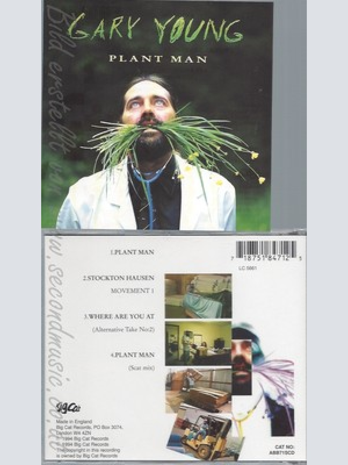 CD--GARY YOUNG - - SINGLE -- PLANT MAN