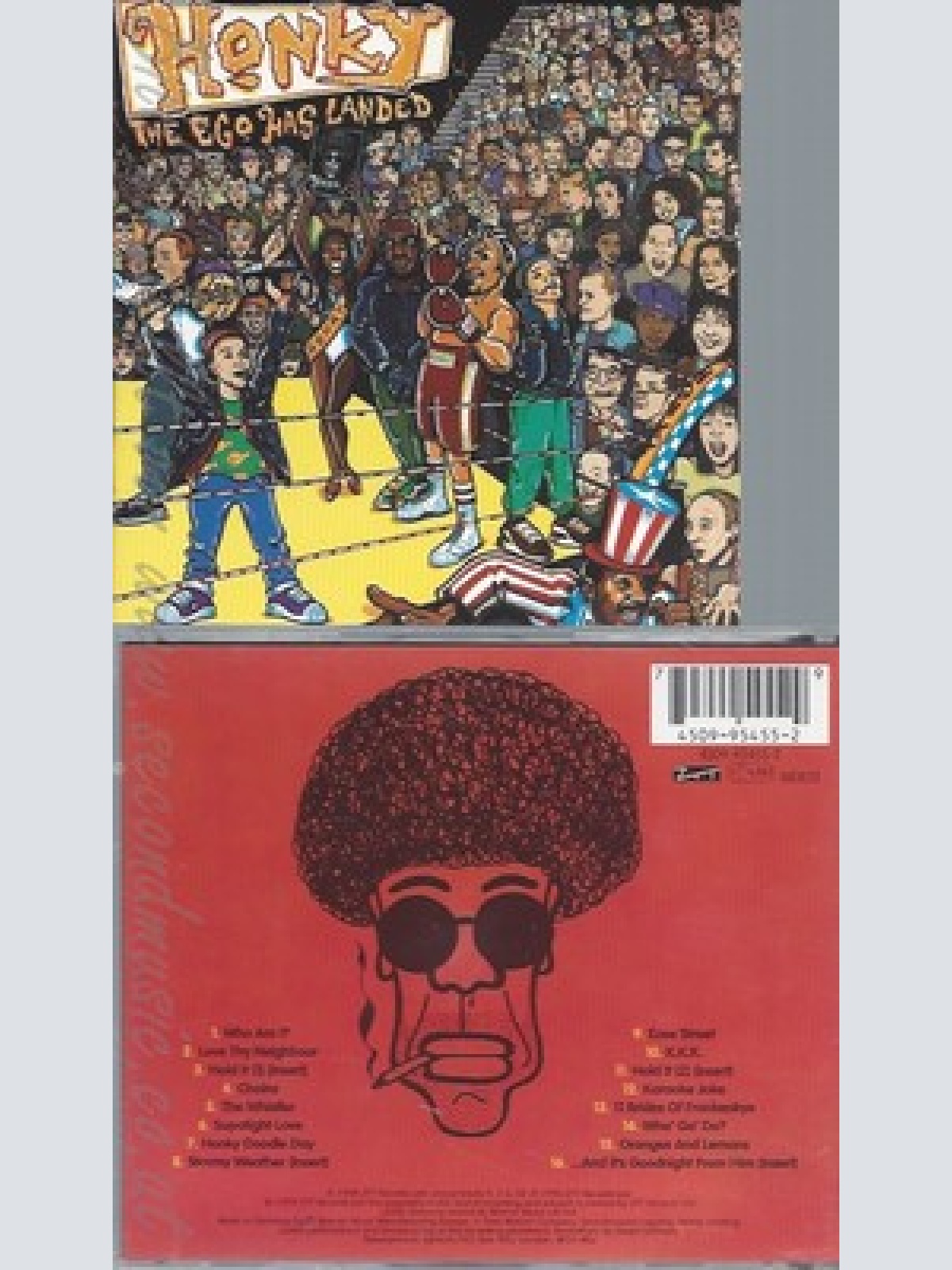 CD--HONKY - -   -- THE EGO HAS LANDED