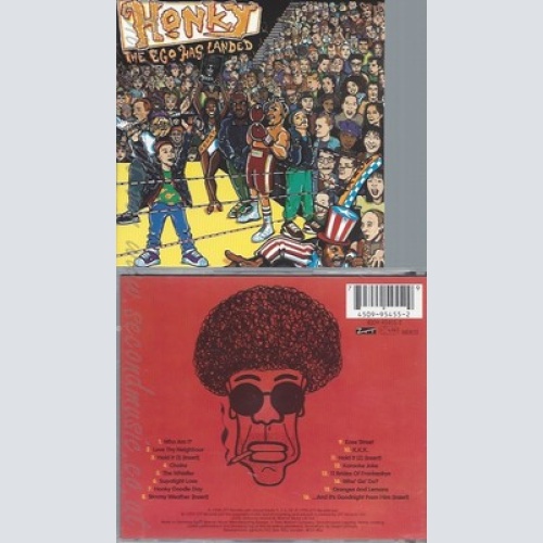 CD--HONKY - -   -- THE EGO HAS LANDED