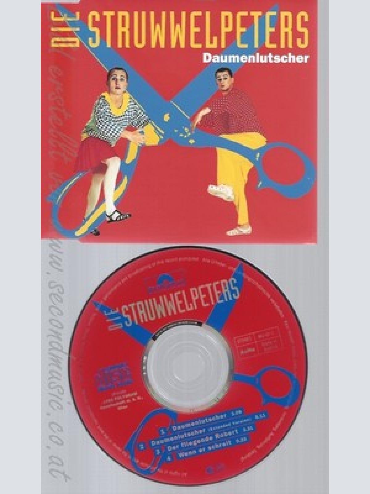 CD--DIE STRUWELPETERS--DAUMENLUTSCHER