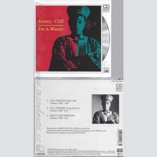 CD--JIMMY CLIFF --- I'M A WINNER