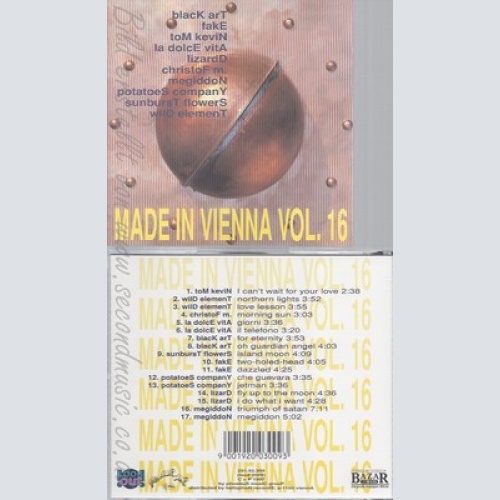 CD--VARIOUS ARTISTS -- MADE IN VIENNA VOL 16