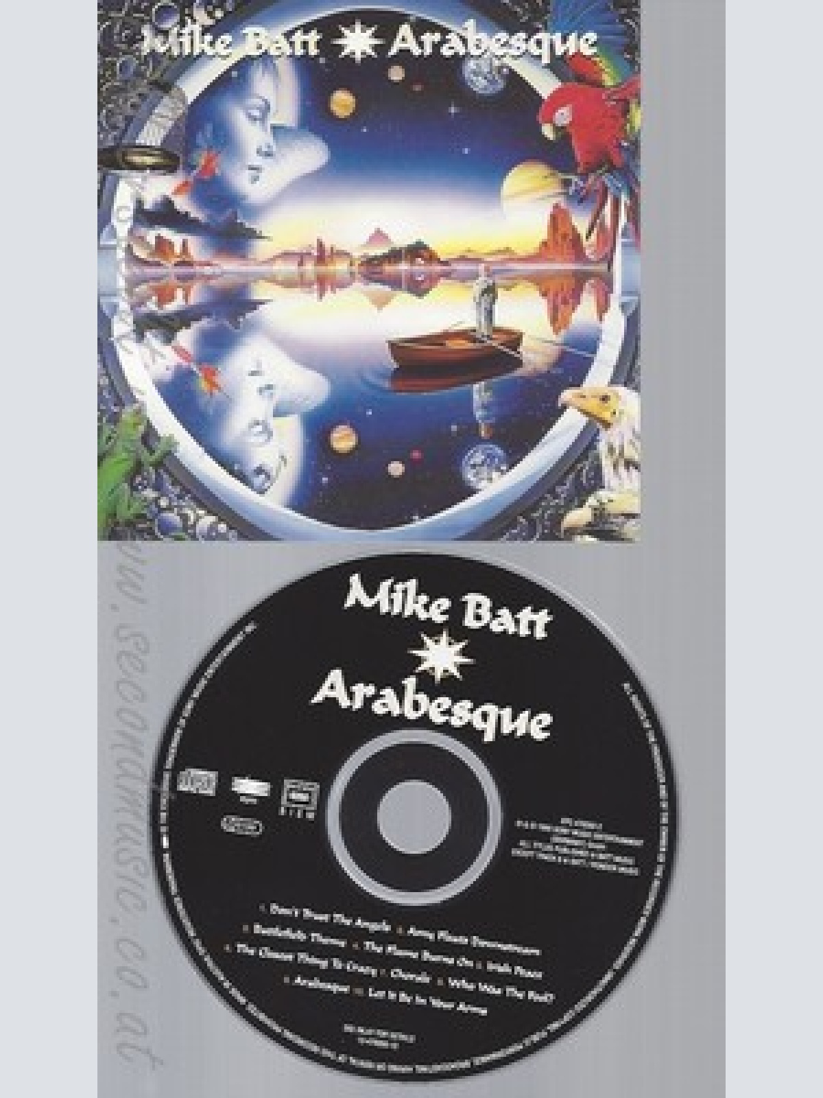 CD--MIKE BATT -- ARABESQUE -