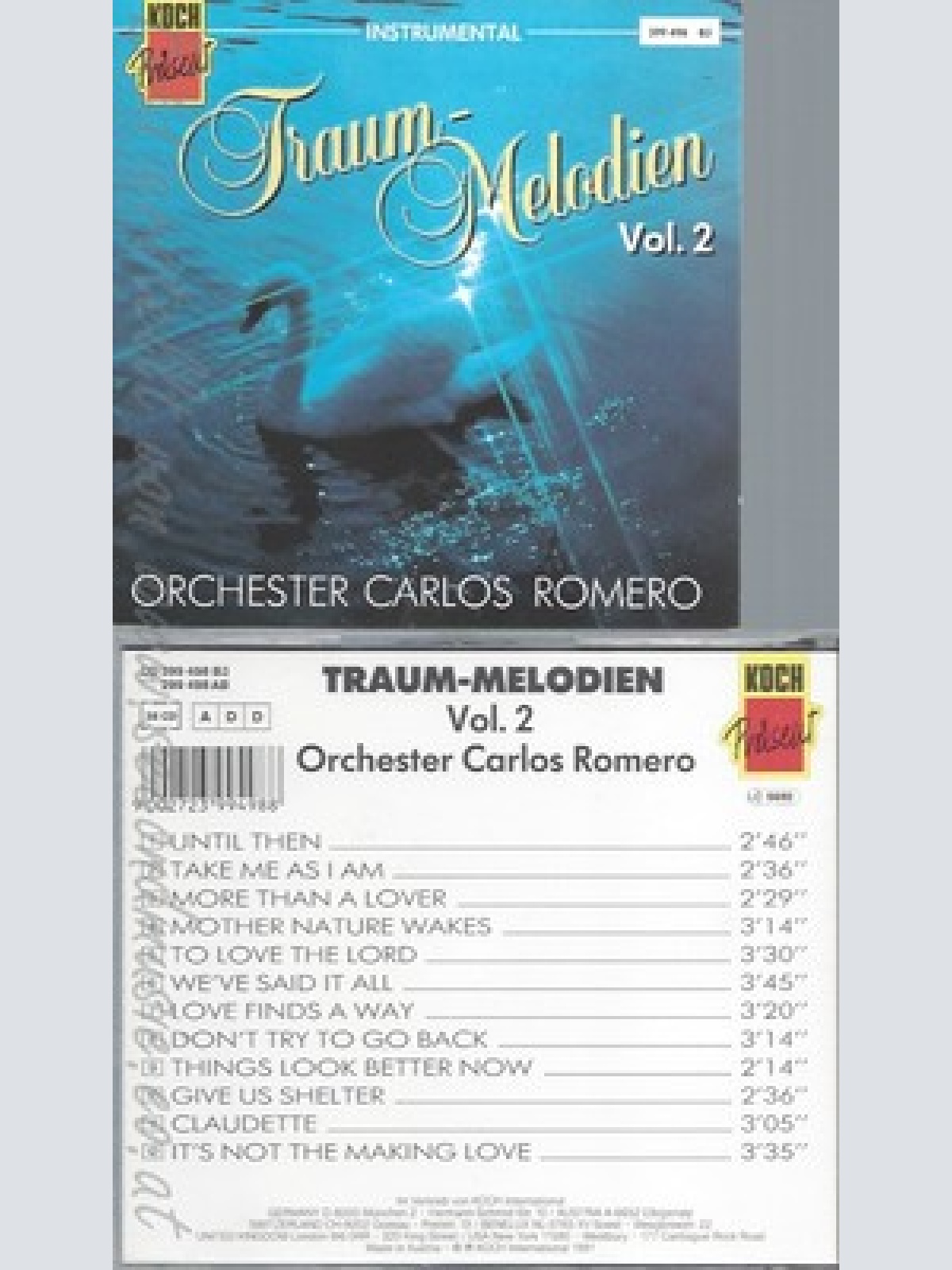 CD--TRAUM MELODIEN VOL 2 --ORCHESTER CARLOS ROMERO