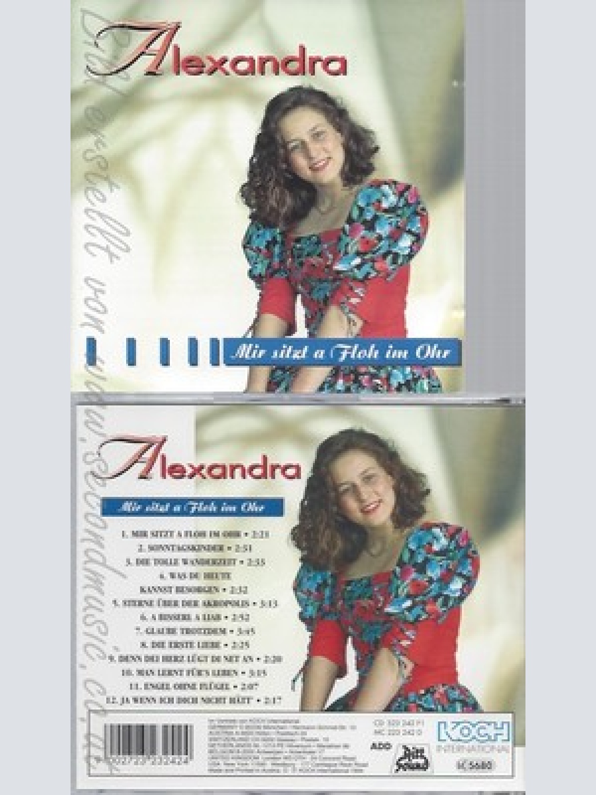 CD--ALEXANDRA -1994- -- MIR SITZT A FLOH IM OHR
