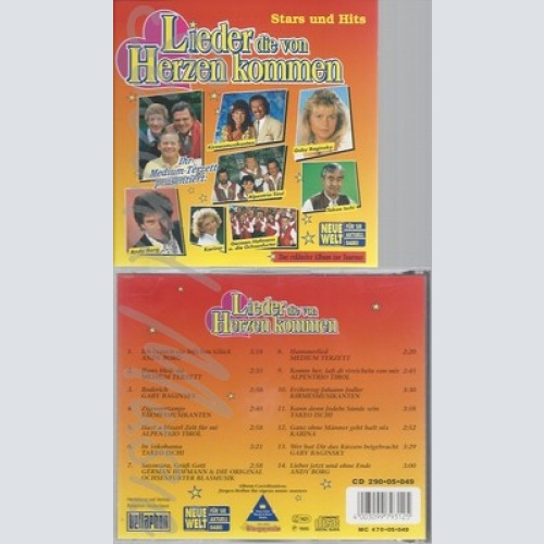CD--HERZEN KOMMEN / VARIOUS -1995- -- LIEDER DIE