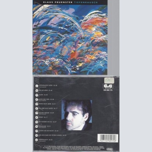 CD--KLAUS PRUENSTER --TIEFENRAUSCH