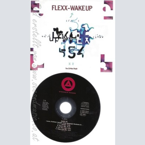 CD--FLEXX - SINGLE -- WAKE UP -4 VERSIONS,   -