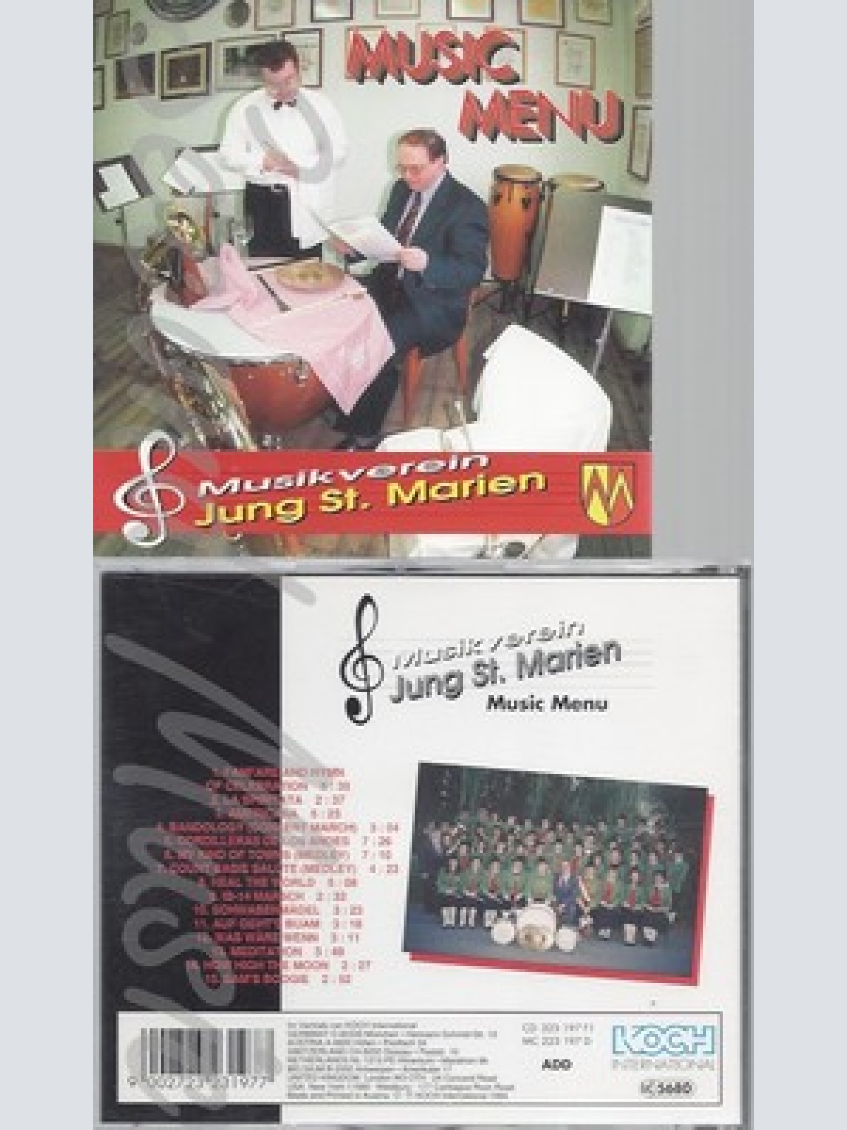 CD--JUNG ST.MARIEN MUSIKVEREIN -1994- -- MUSIC MENU