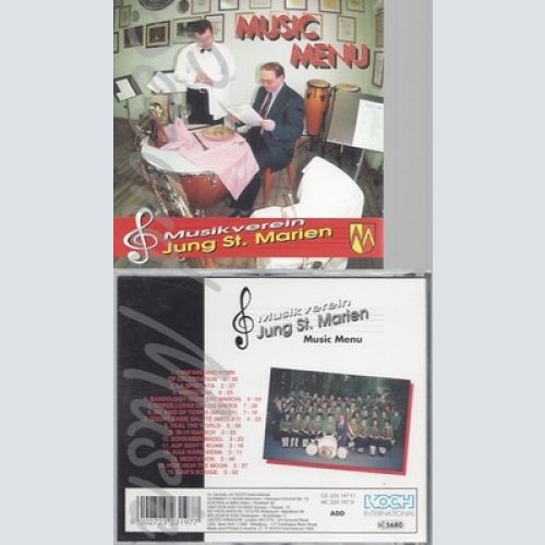CD--JUNG ST.MARIEN MUSIKVEREIN -1994- -- MUSIC MENU