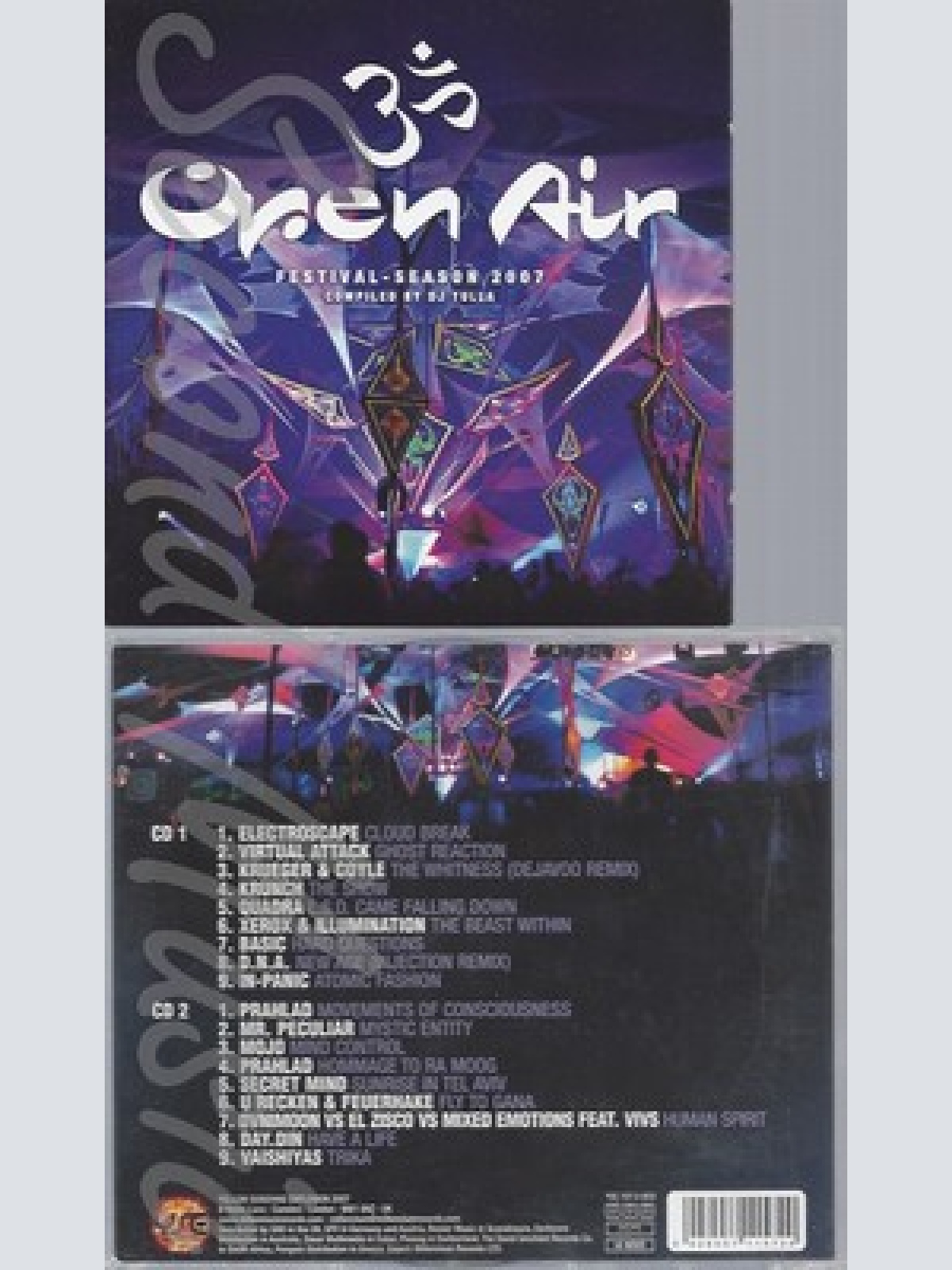 CD--VARIOUS -2007- - DOPPEL-CD -- OPEN AIR VOL.5