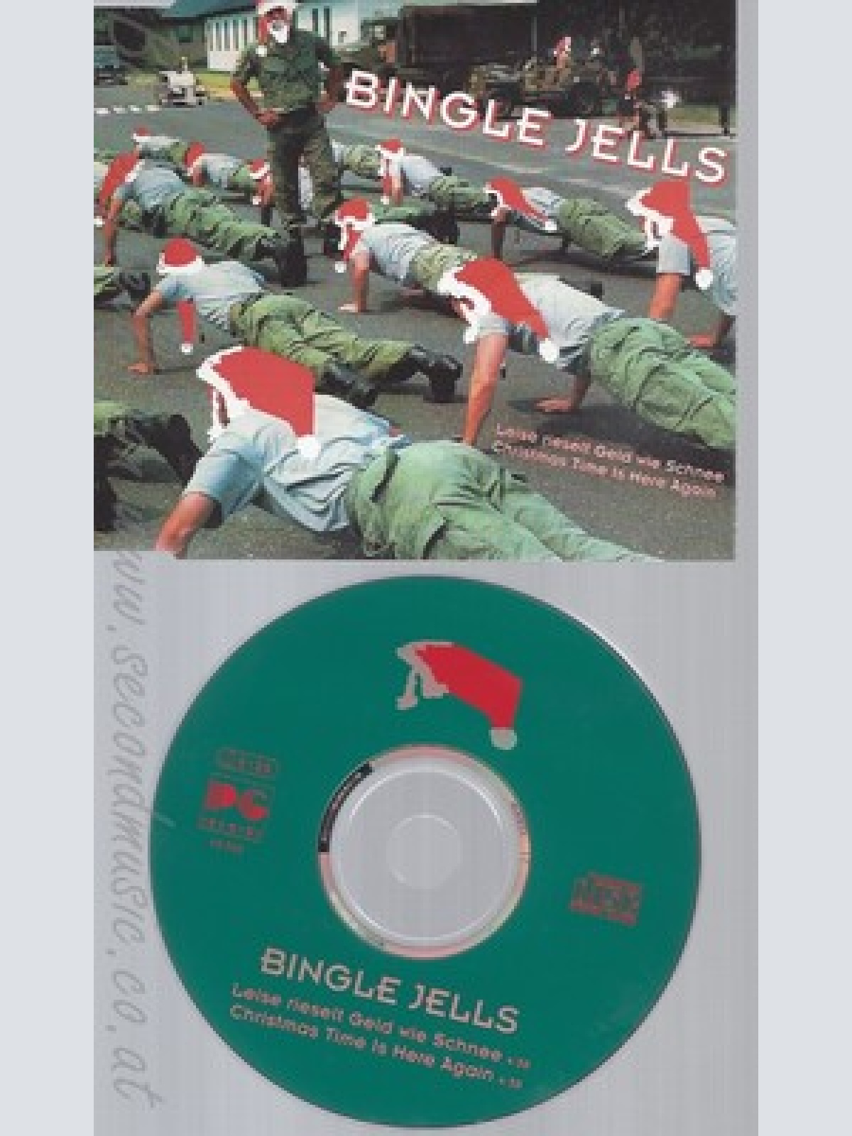 CD--BINGLE JELLS--LEISE RIESELT GELD WIE SCHNEE--