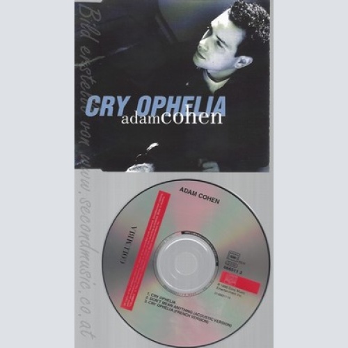 CD--ADAM COHEN -- - SINGLE -- CRY OPHELIA
