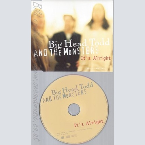 CD--BIG HEAD TODD AND THE MONSTERS -- IT'S ALRIGHT -UK -