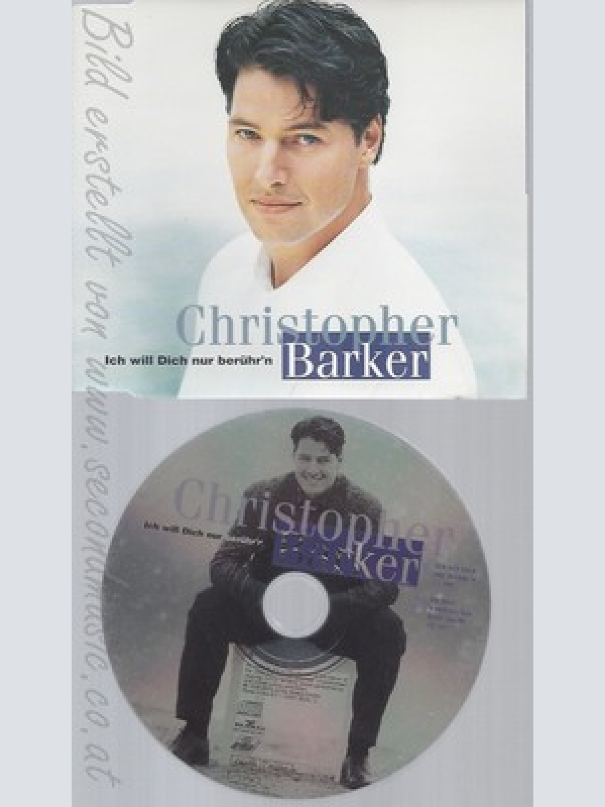 CD--CHRISTOPHER BARKER - SINGLE -- ICH WILL DICH NUR BERUEHR'N