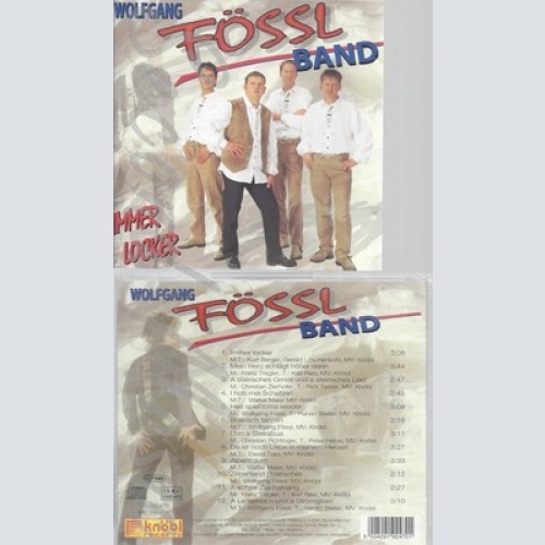 CD--WOLFGANG FOESSL BAND -  -- IMMER LOCKER