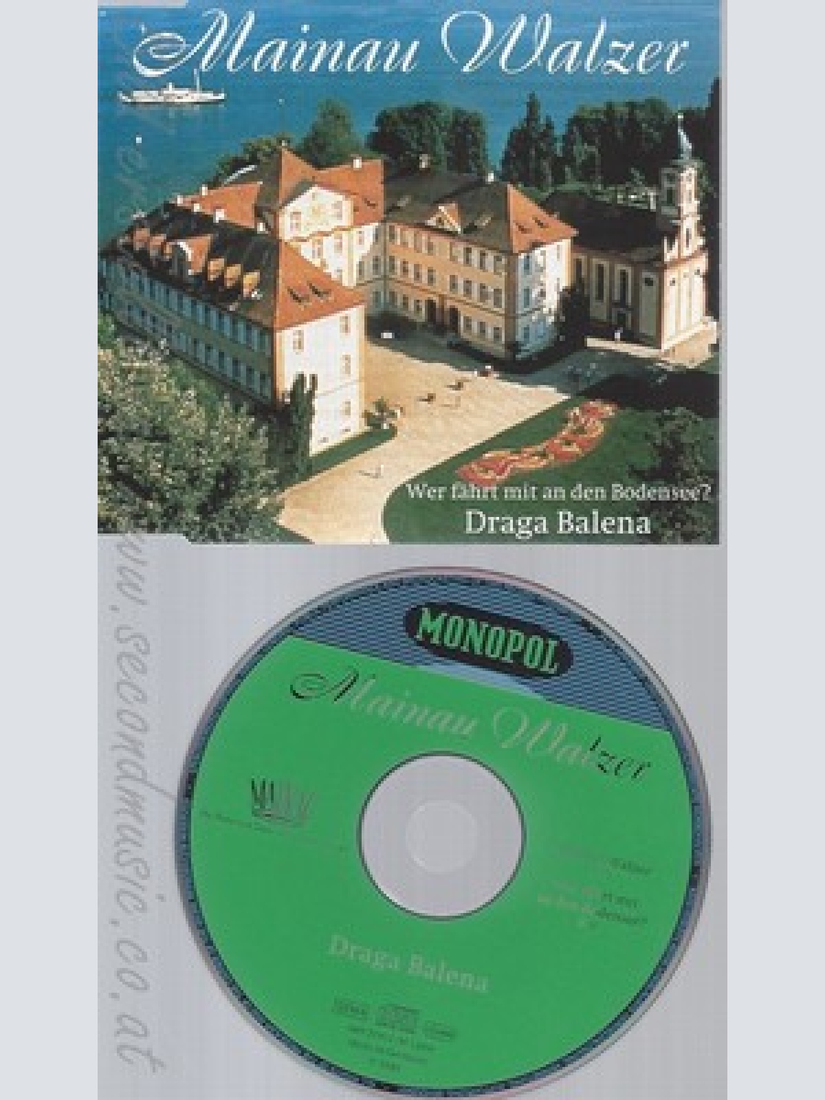 CD--DRAGA BALENA -- - SINGLE -- MAINAU WALZER