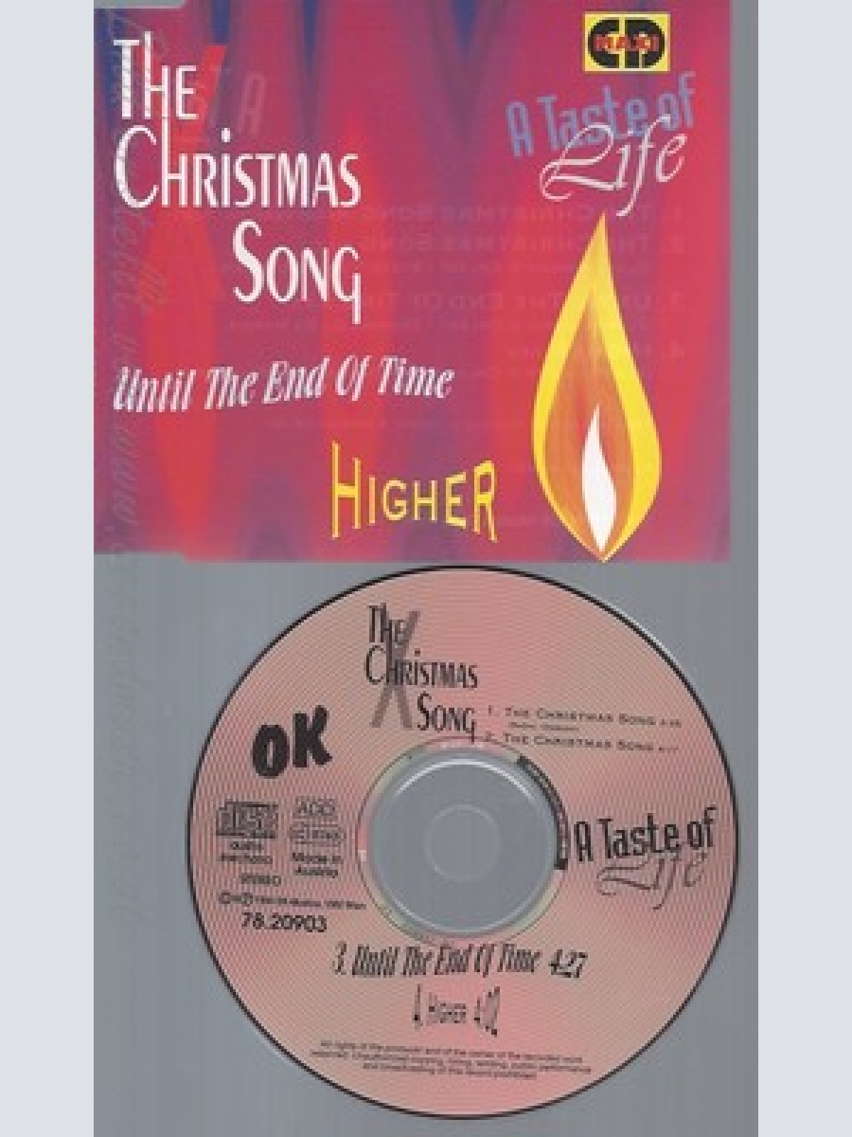 CD--A TASTE OF LIFE -- -- CHRISTMAS SONG