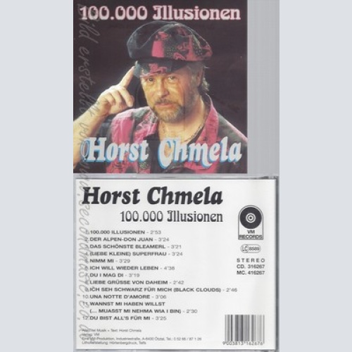 CD--HORST CHMELA -- 100.000 ILLUSIONEN