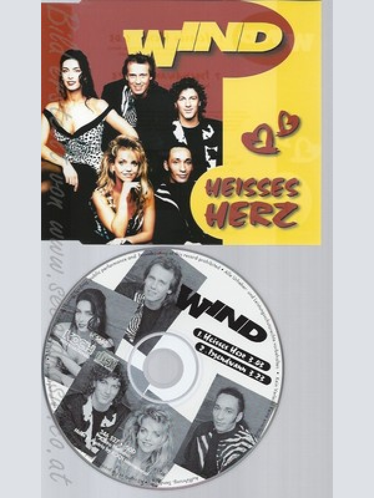CD--WIND -  - - SINGLE -- HEISSES HERZ