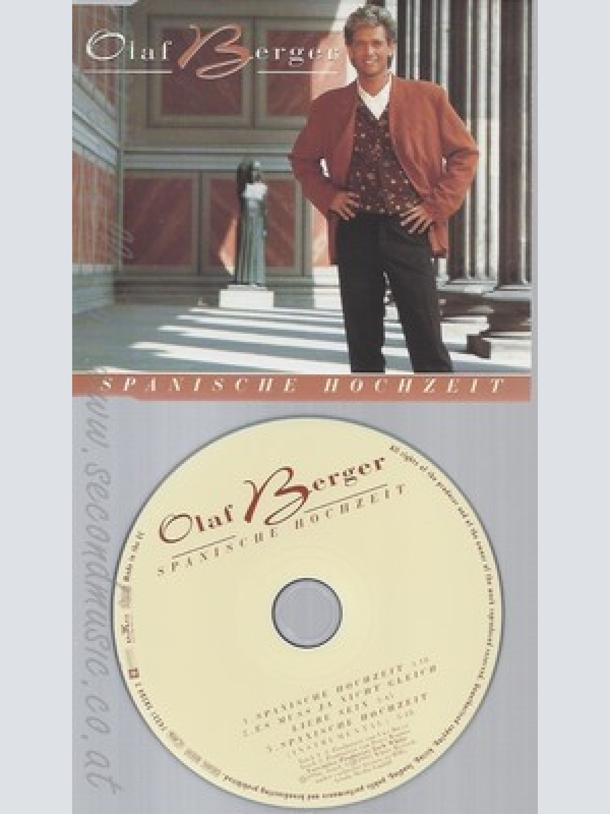 CD--OLAF BERGER - SINGLE -- SPANISCHE HOCHZEIT -INCL. INSTR.-