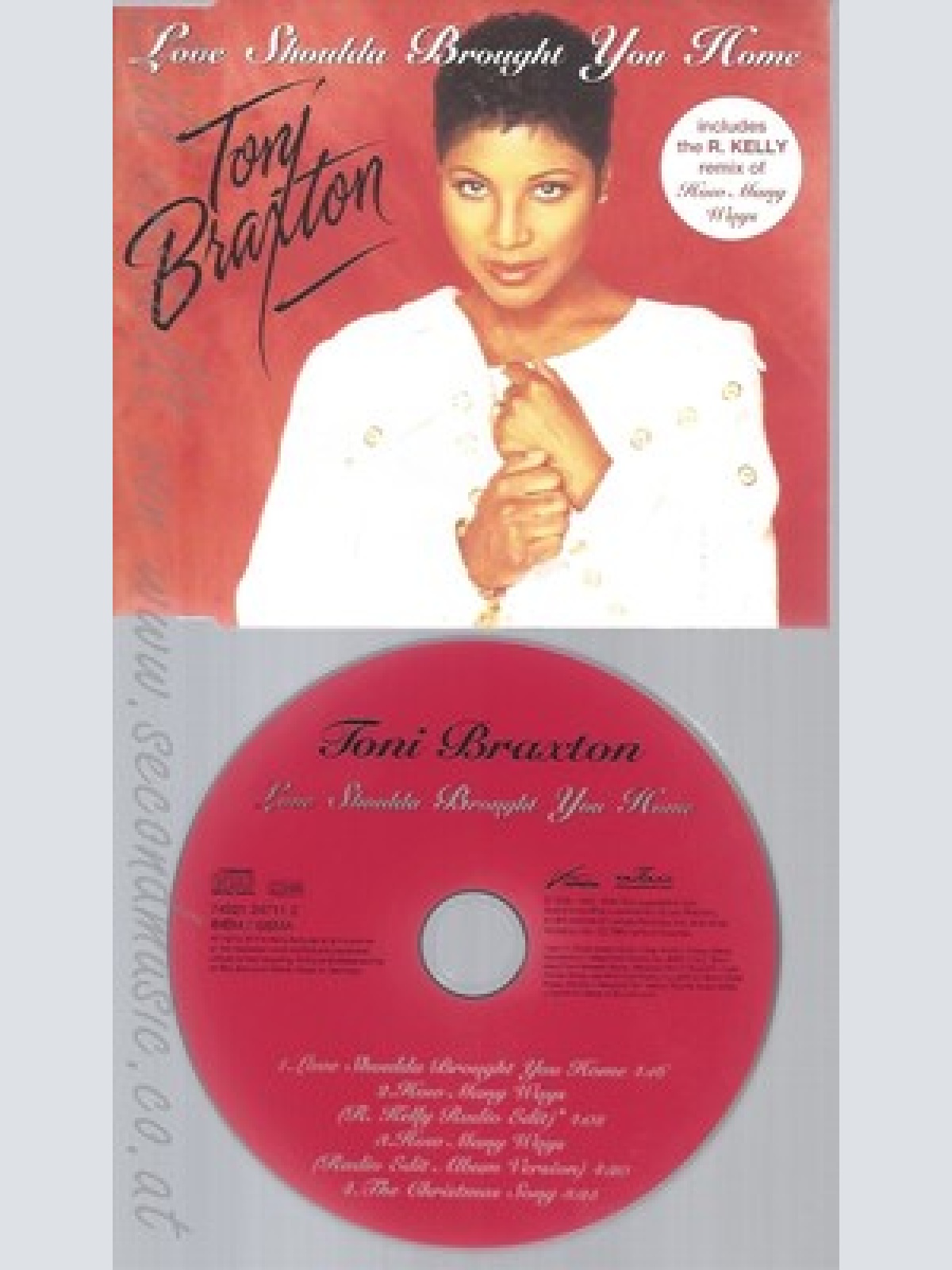 CD--TONI BRAXTON -- - SINGLE -- LOVE SHOULDA BROUGHT YOU HOME