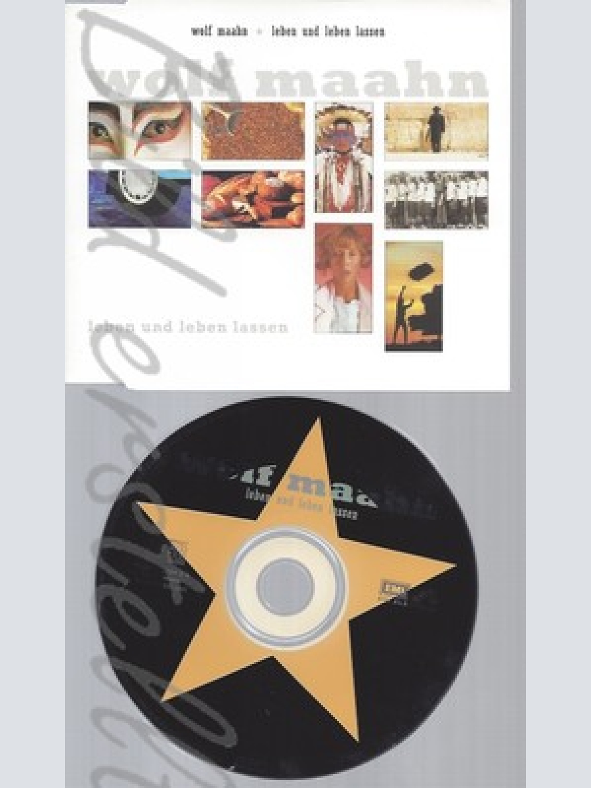 CD--WOLF MAAHN -- --- LEBEN UND LEBEN LASSEN