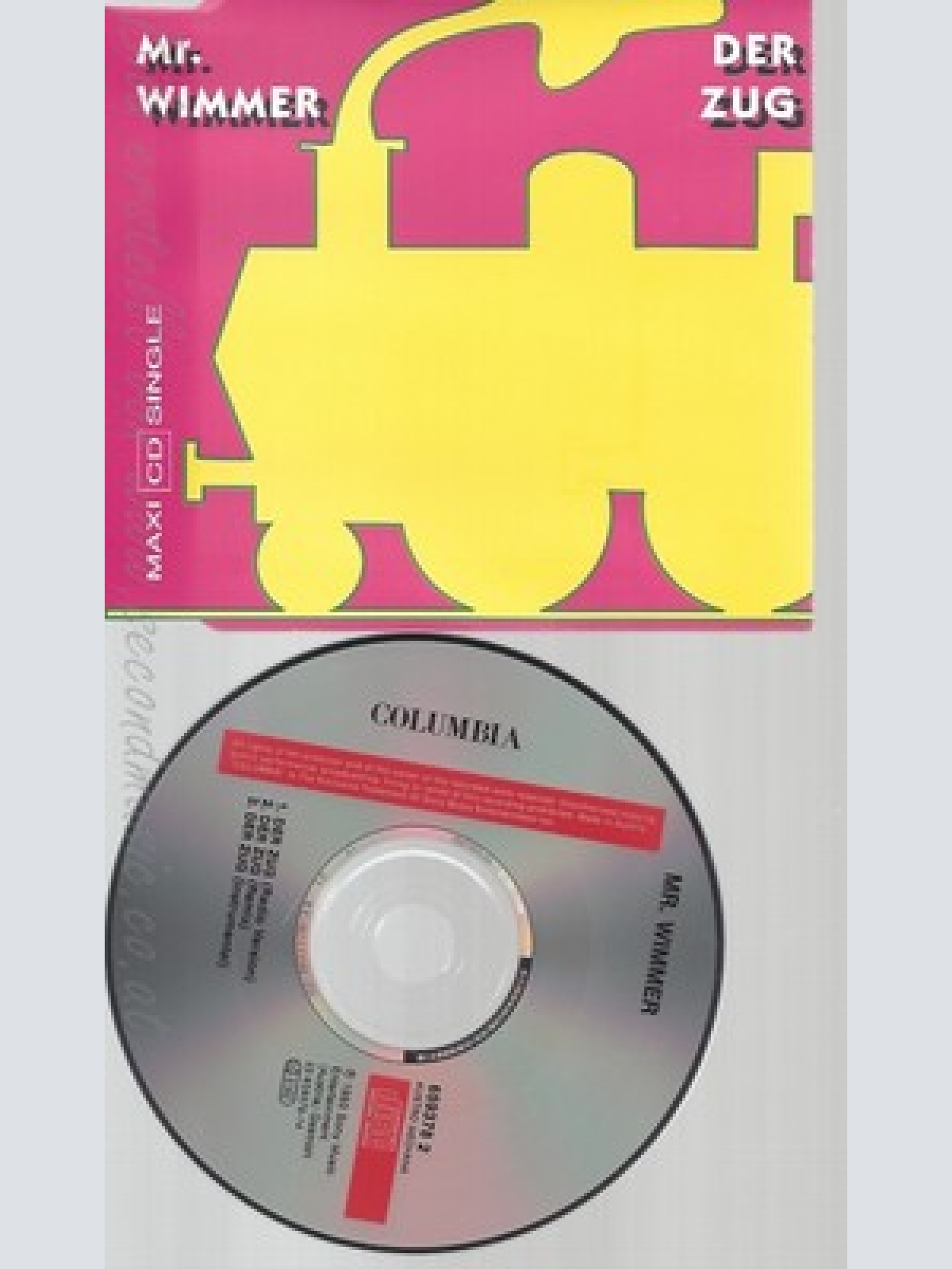 CD--MR. WIMMER --- DER ZUG