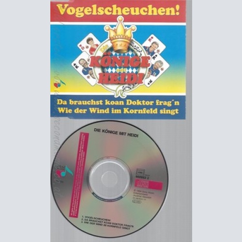 CD--DIE KOENIGE MIT HEIDI --- VOGELSCHEUCHEN