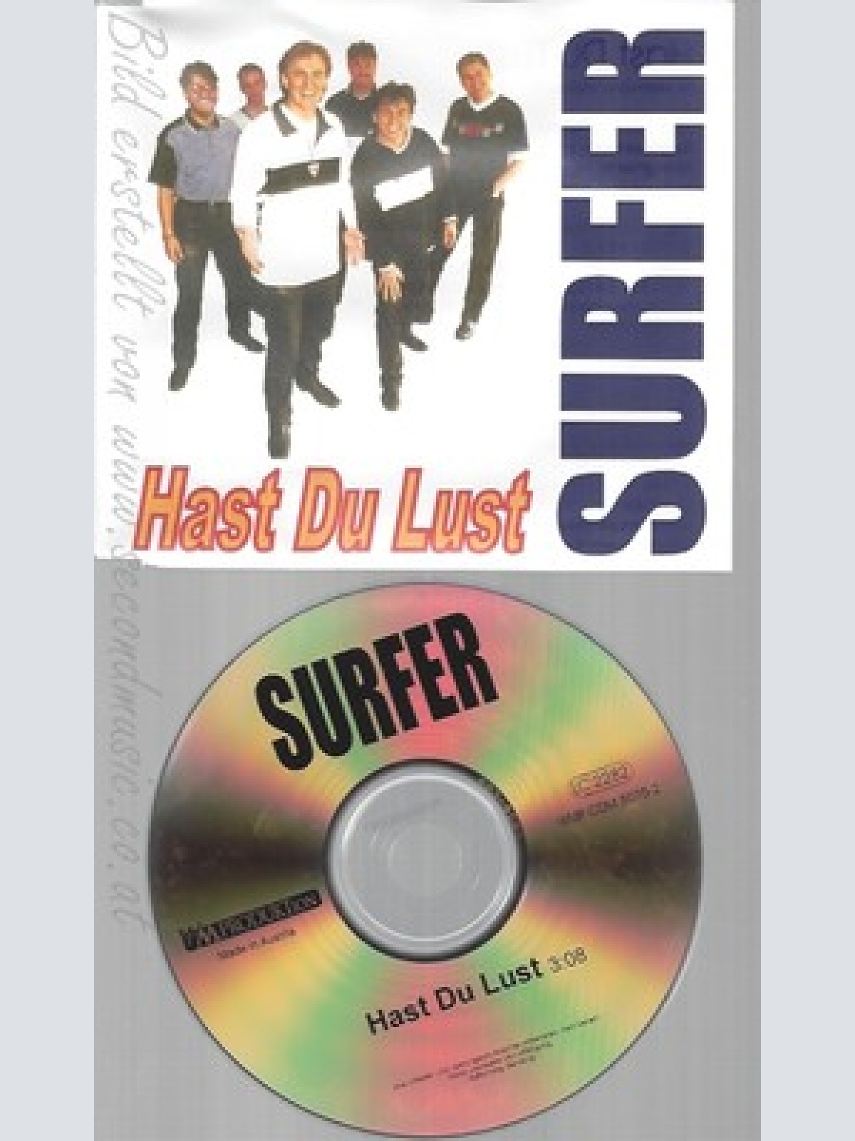 CD--SURFER--HAST DU LUST --