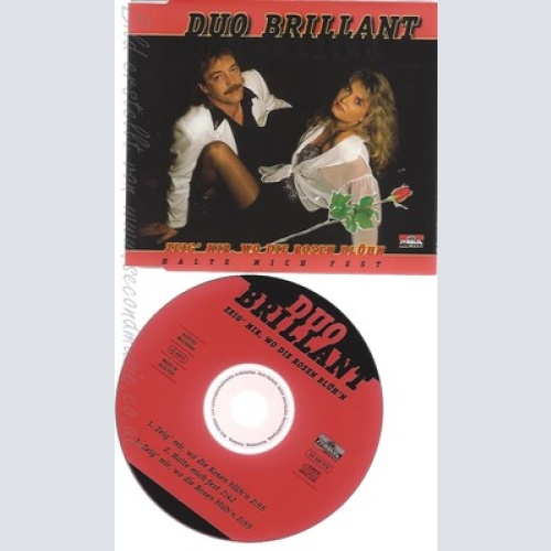 CD--DUO BRILLANT -- --- ZEIG MIR,WO DIE ROSEN BLUEHN
