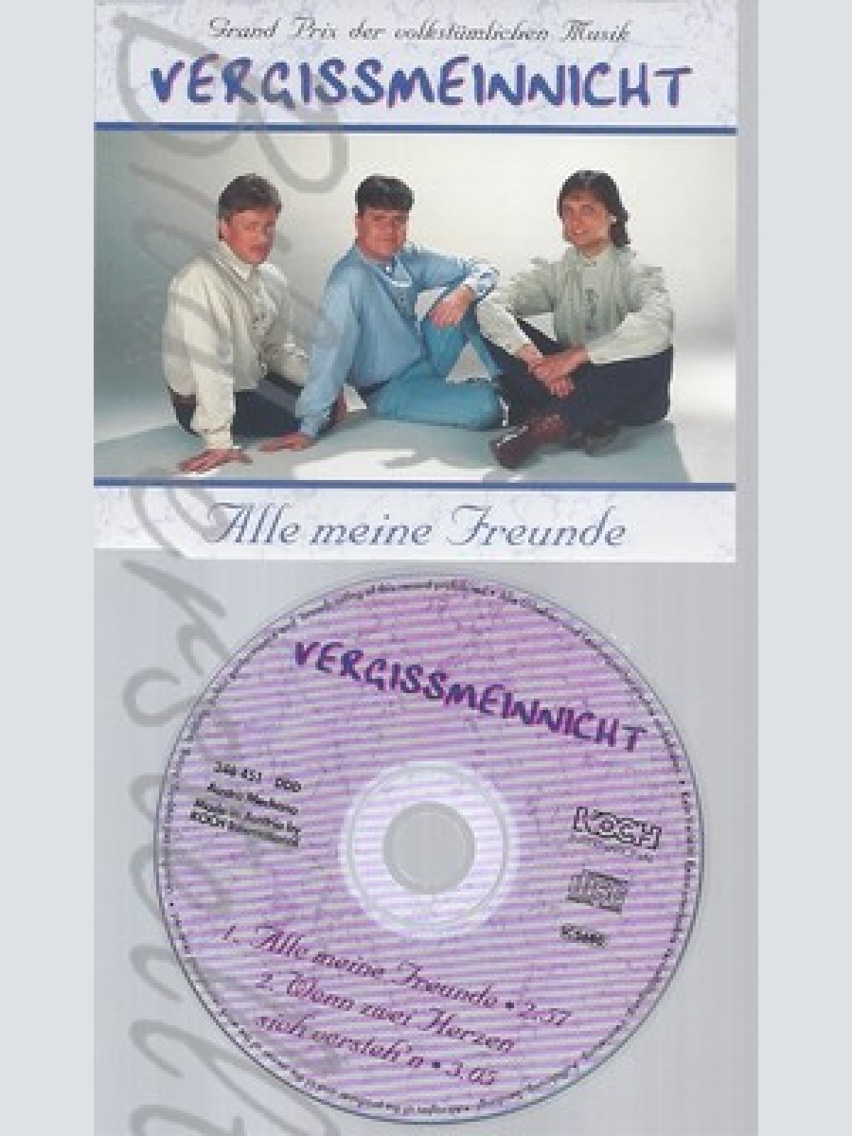 CD--VERGISSMEINNICHT -- --- ALLE MEINE FREUNDE