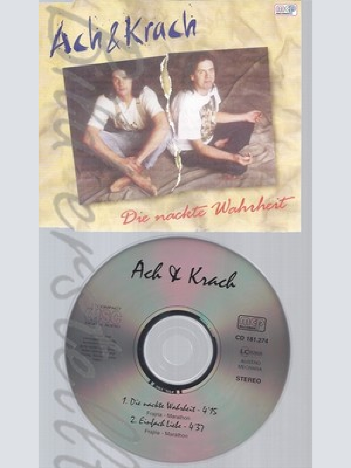CD--ACH & KRACH --- DIE NACKTE WAHRHEIT