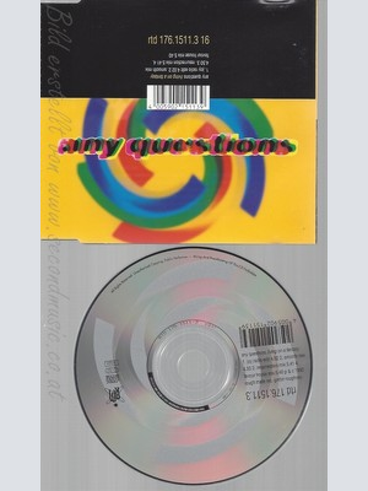 CD--ANY QUESTIONS -LIVING ON A FANTASY----4 VERSIONS, 1992-
