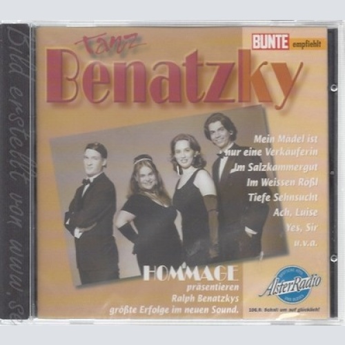 CD--HOMMAGE -- -- TANZ BENATZKY