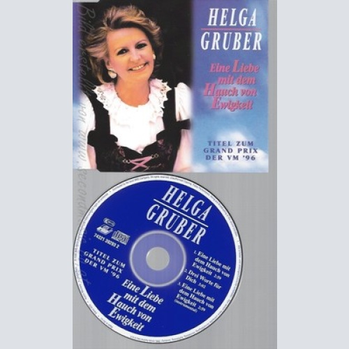 CD-- HELGA GRUBER -- -- EINE LIEBE MIT DEM HAUCH