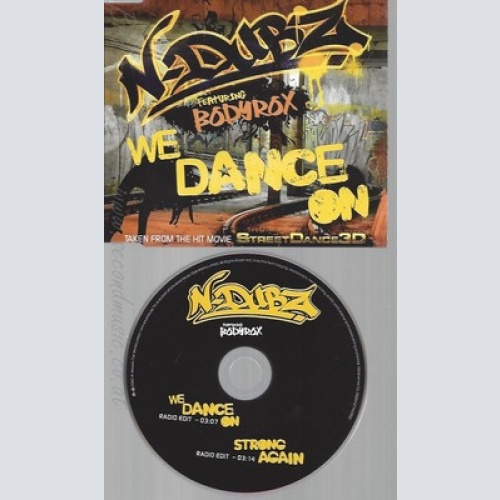 CD--N-DUBZ-- SINGLE -- WE DANCE ON --