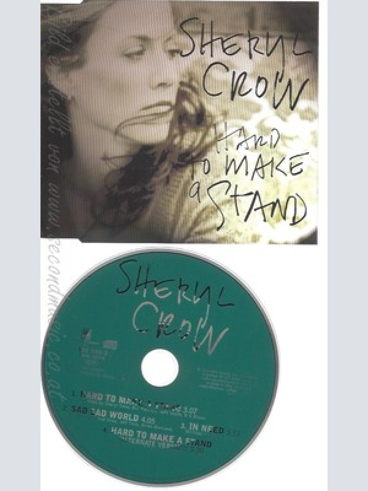 CD--SHERYL CROW -- --- HARD TO MAKE A STAND