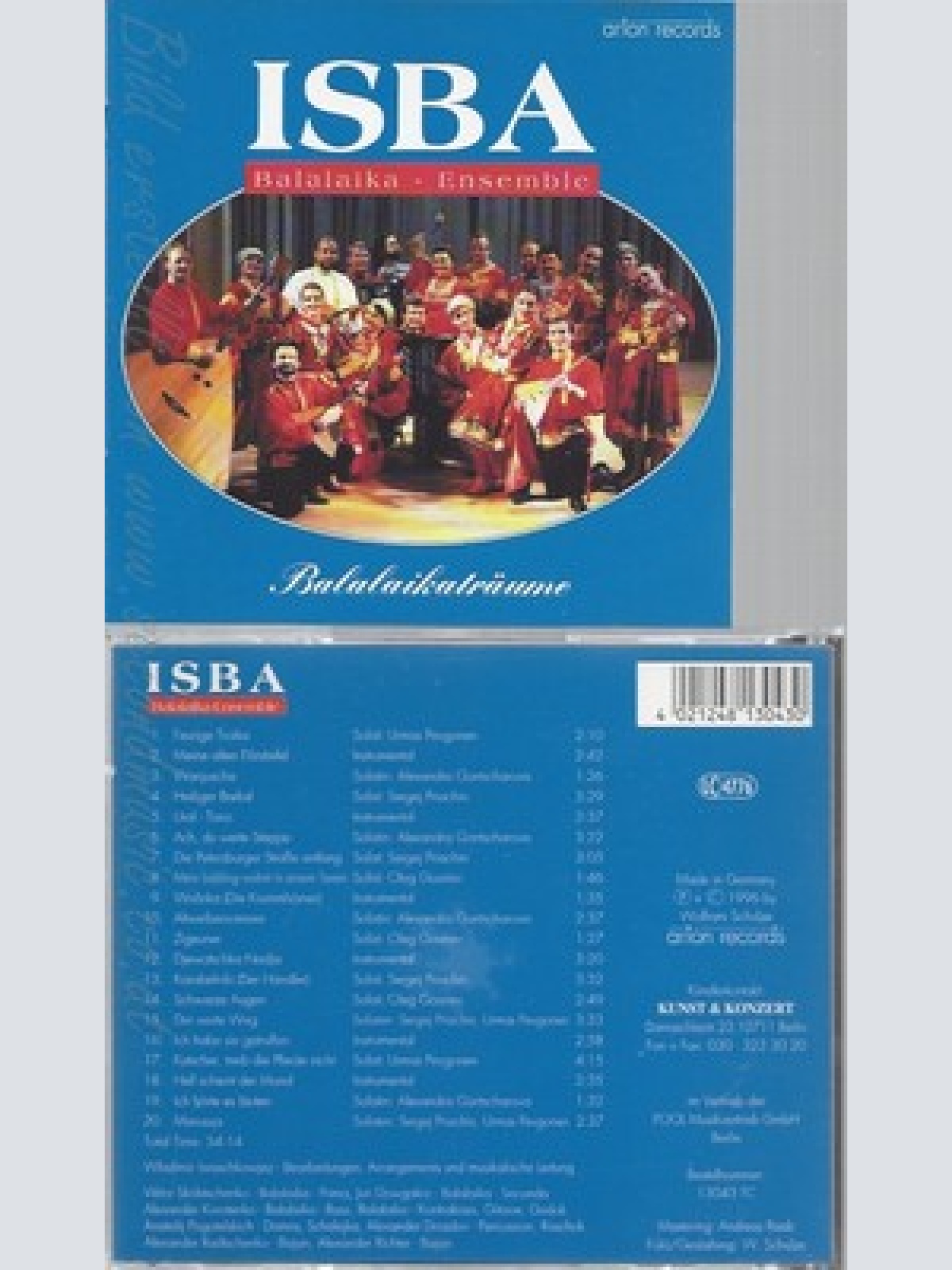 CD--ENSEMBLE ISBA -- -- BALALAIKATRAEUME