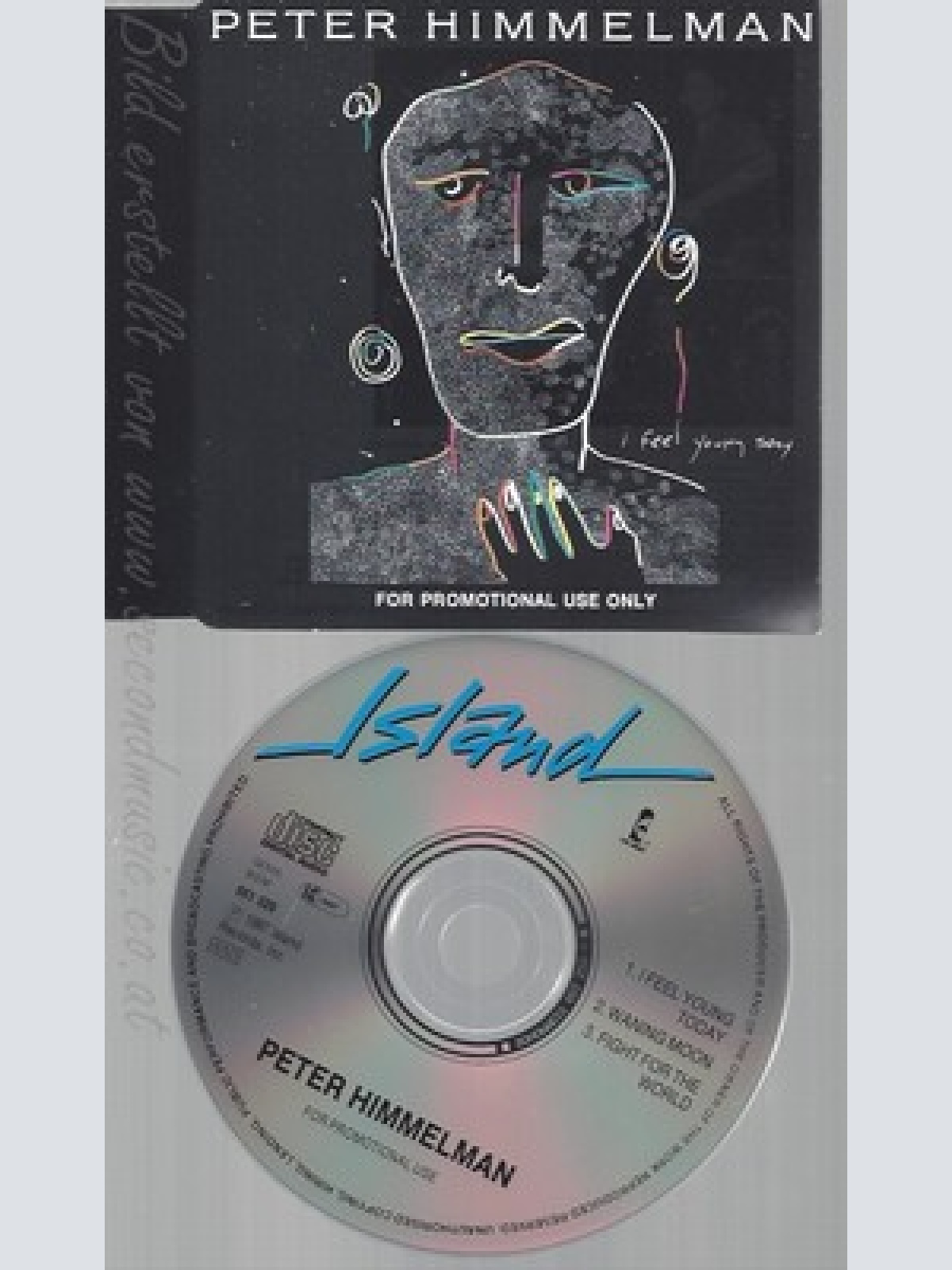 CD--PETER HIMMELMAN -- --- I FEEL YOUNG TODAY --PROMO--