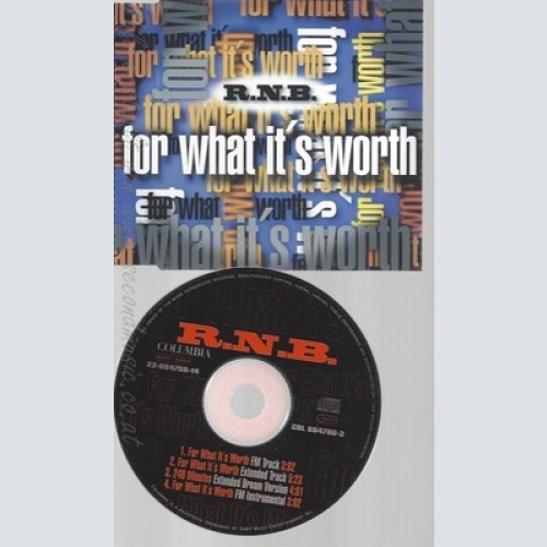 CD--R.N.B -- --- FOR WHAT IT'S WORTH