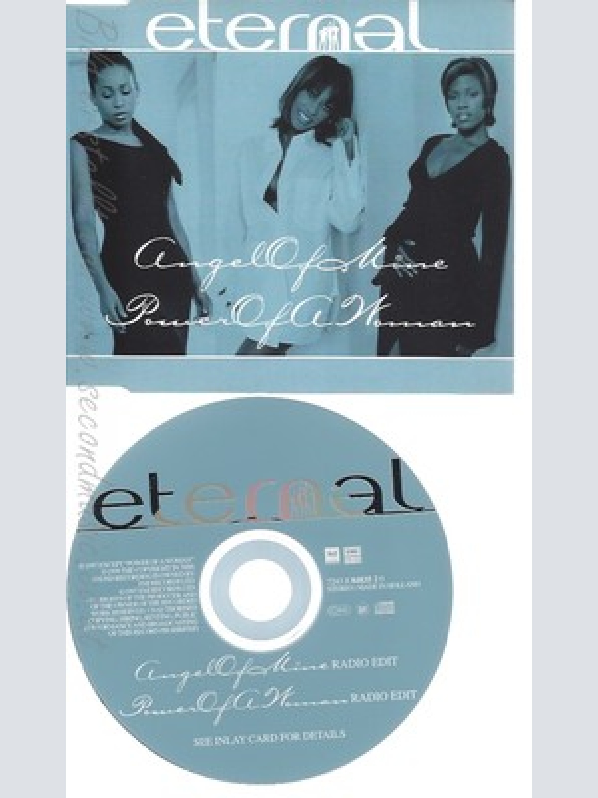 CD--ETERNAL --ANGEL OF MINE ----2TRACK-
