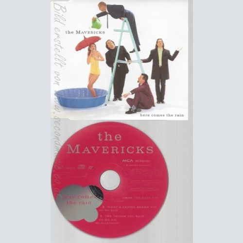 CD--THE MAVERICKS--- HERE COMES THE RAIN