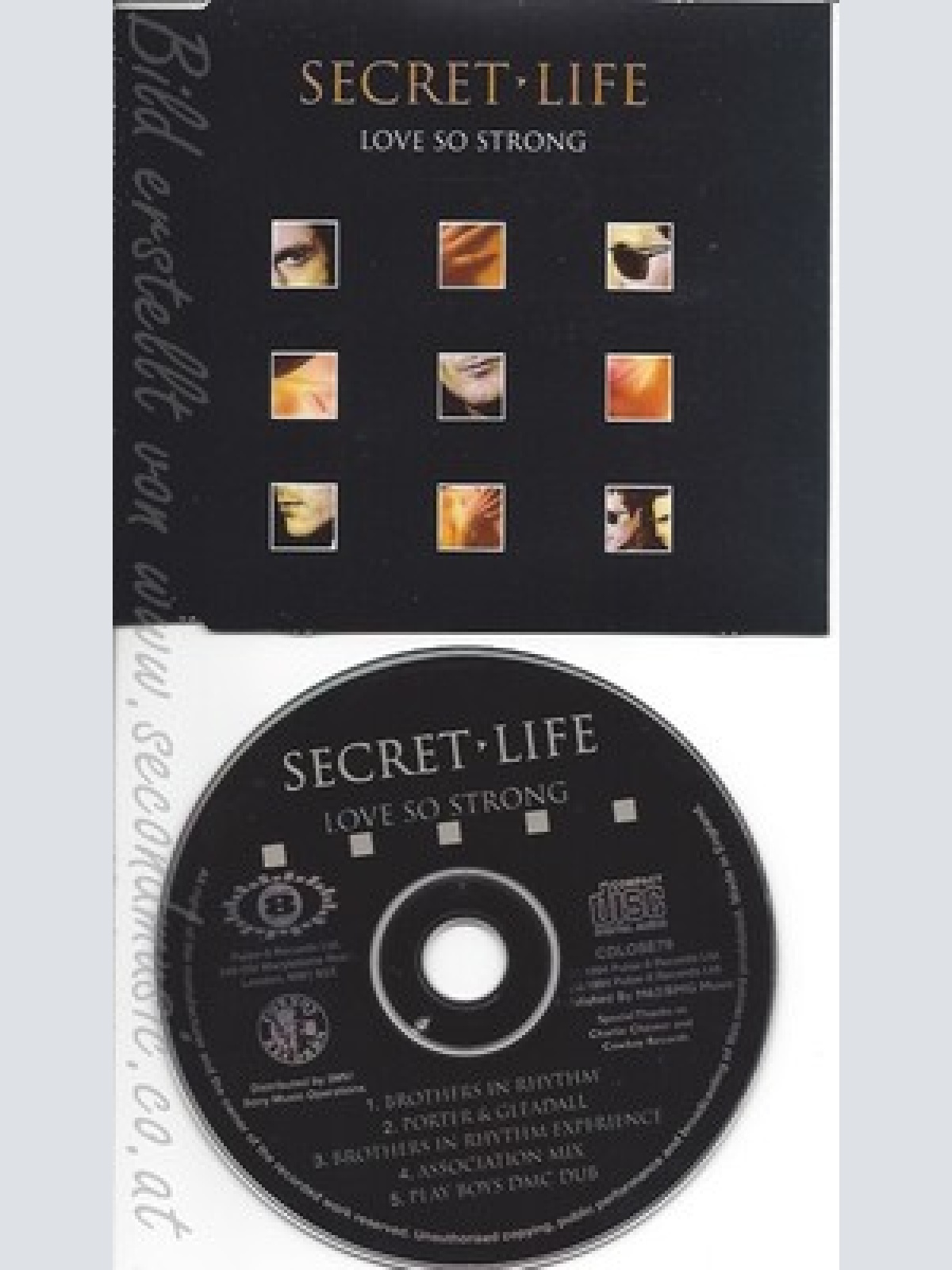 CD--SECRET LIFE --LOVE SO STRONG