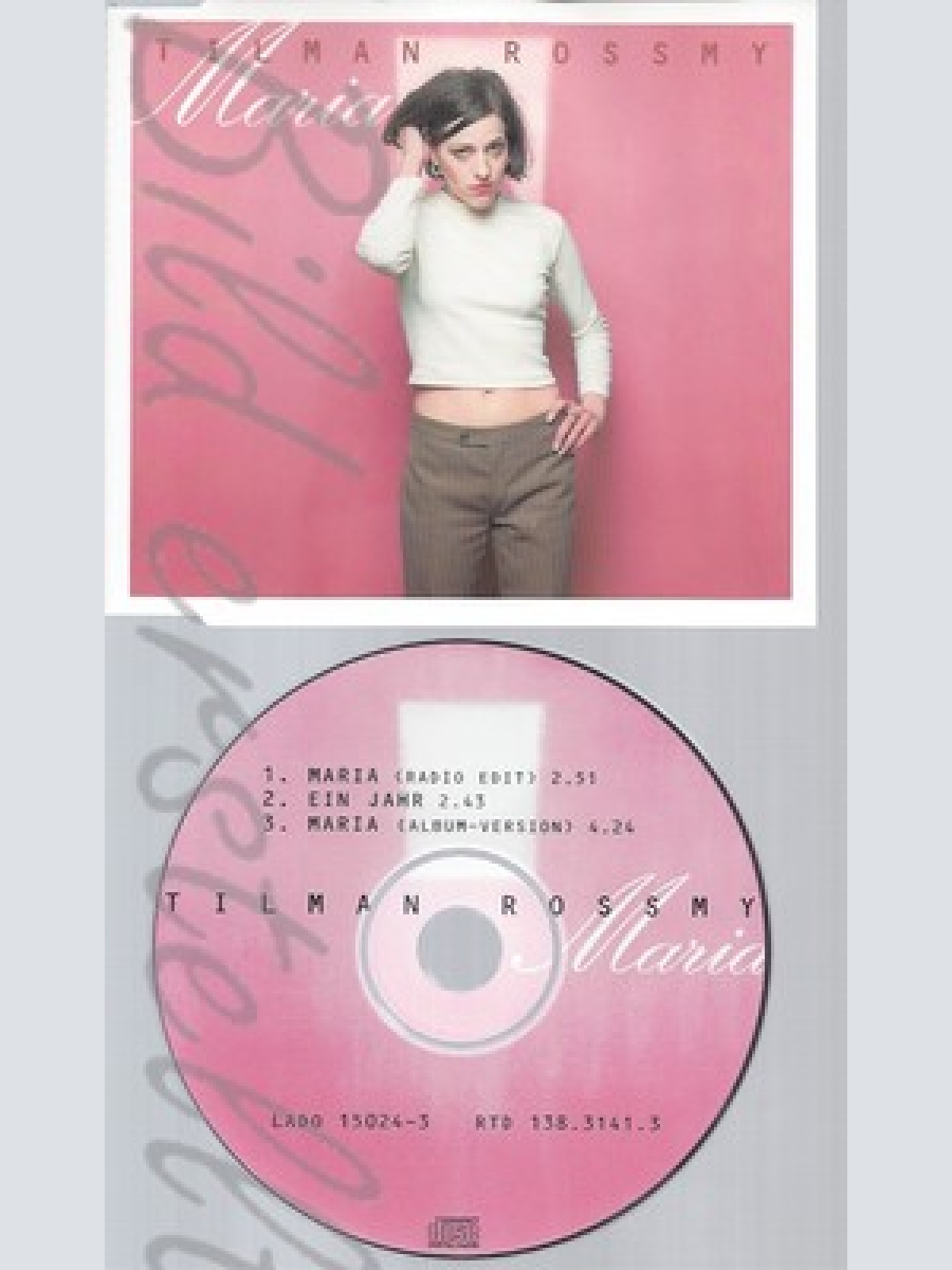 CD-- TILMAN ROSSMY --MARIA--2 VERSIONS-