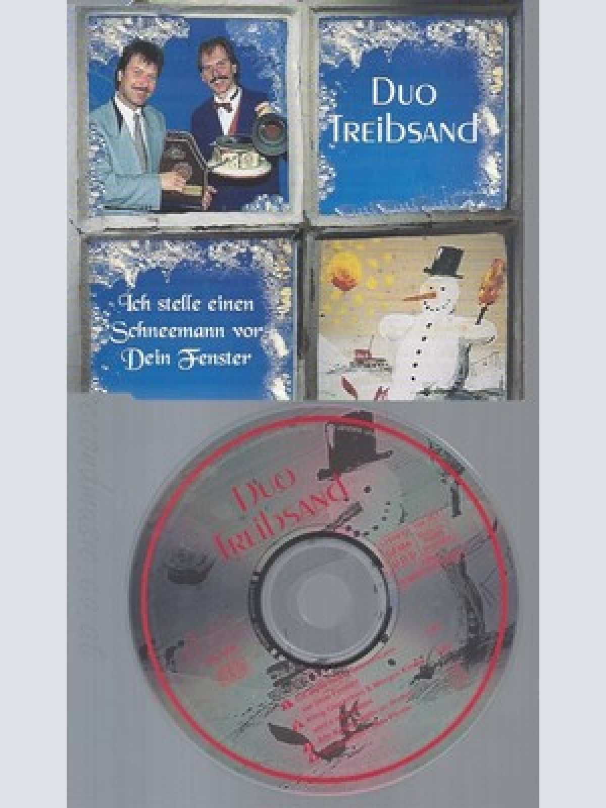 CD--DUO TREIBSAND -- --- ICH STELLE EINEN SCHNEEMANN VOR DEIN FENSTER