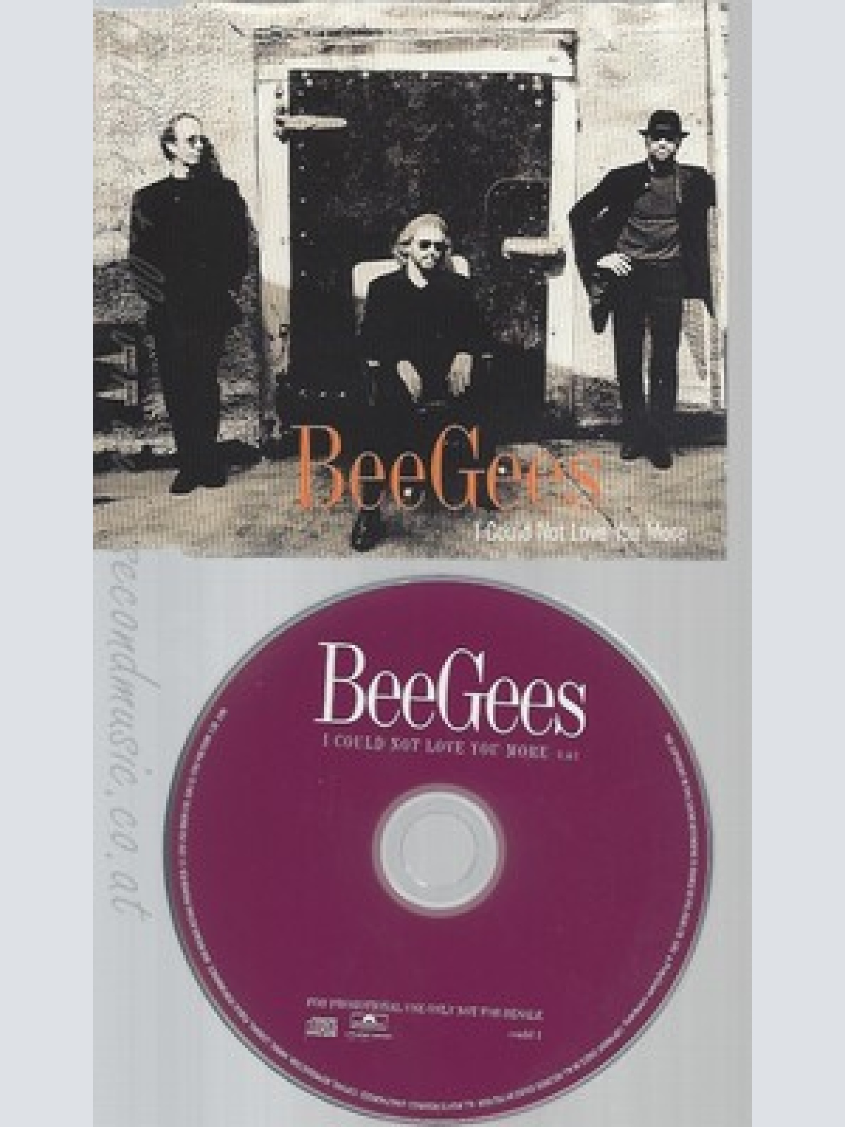 CD--BEE GEES--I COULD NOT LOVE YOU MORE--PROMO